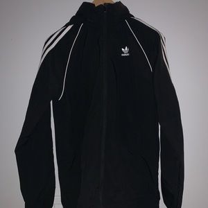ADIDAS BLACK SST WINDBREAKER💨😍